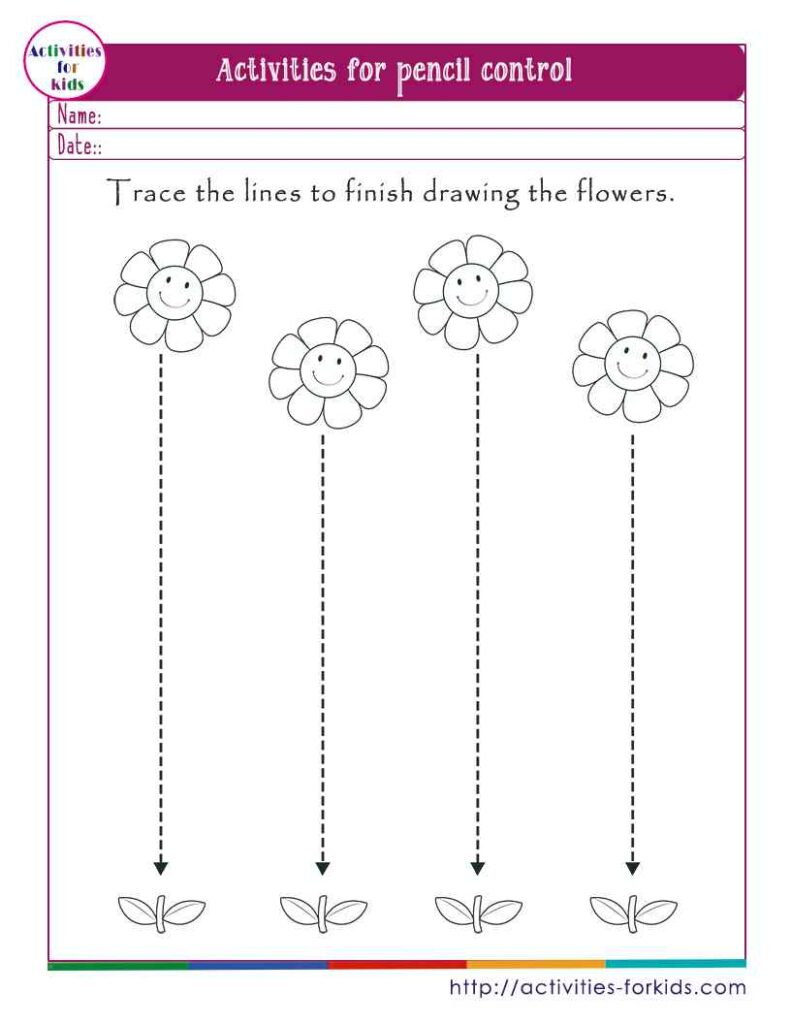 Pencil control activities for toddlers