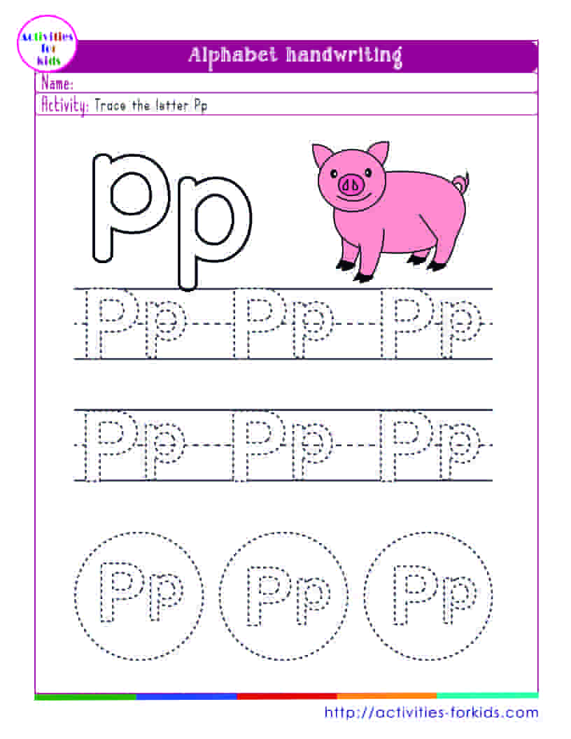 Alphabet handwriting worksheets a to z free printables